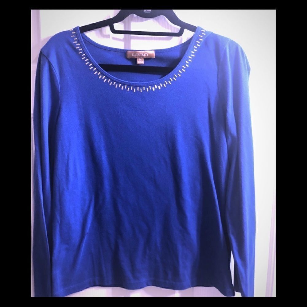 Long sleeve top by Ellen Tracy